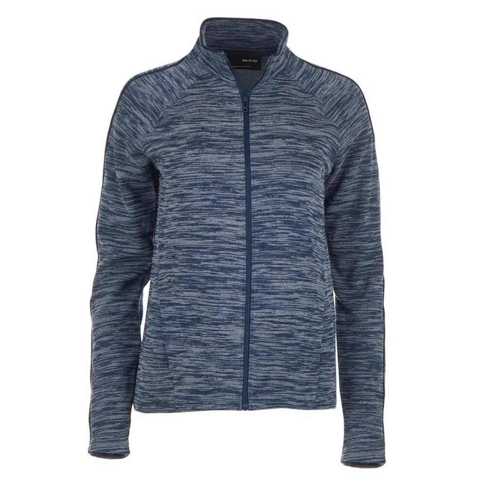 NWT Under Armour Women's Blue Tempo Fleece Full Zip Sz L